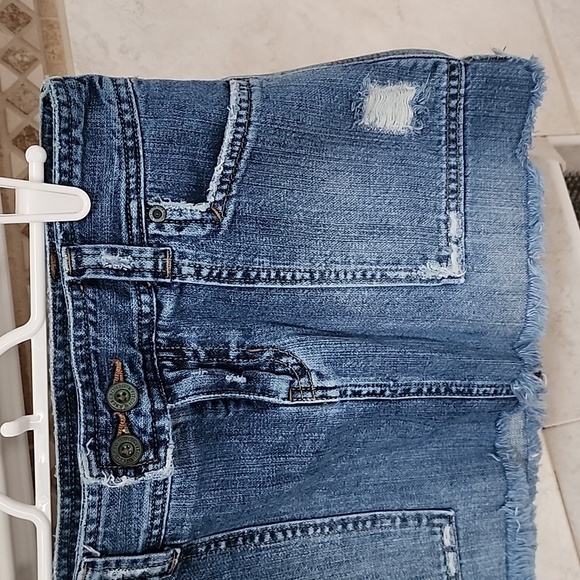 💙 ABERCROMBIE Denim Mini Skirt 💙 - Picture 3 of 11